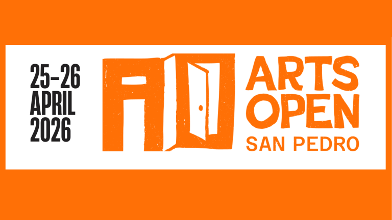 San Pedro Arts open banner